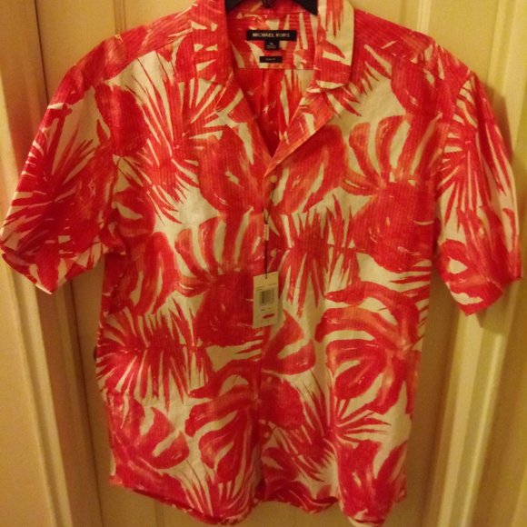 Michael Kors Other - Michael Kor's Hawaiian shirt (Sea Coral)